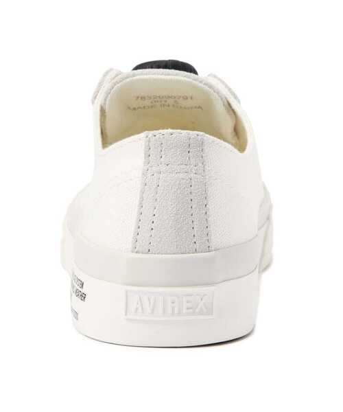 AVIREX（アヴィレックス）の「SHOELACE SYSTEM SHOES / シューレース システム シューズ / スニーカー / AVIREX / アヴィレックス（スニーカー・レディース・ブラック/ホワイト・6/5）」の10枚目の写真