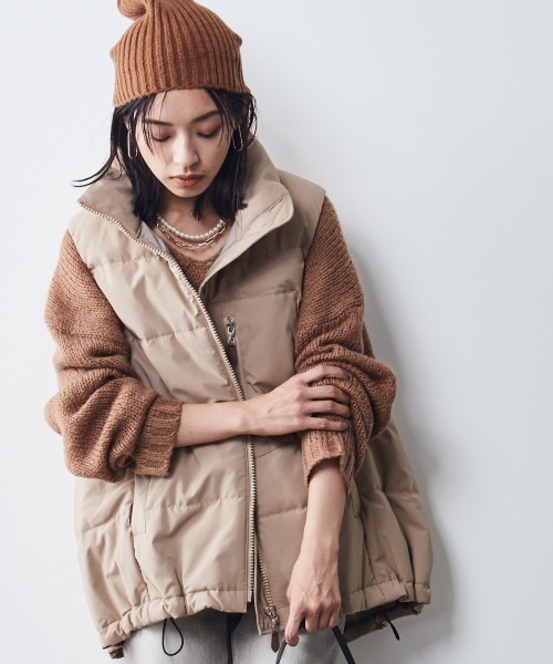 CHIC STYLE(シックスタイル)の「<大きいサイズ>Vネックヘアリーニットプルオーバー シックスタイル(ニット/セーター・レディース・グレー/モカ・5L/8L/4L/6L/L/LL/3L)」の21枚目の写真