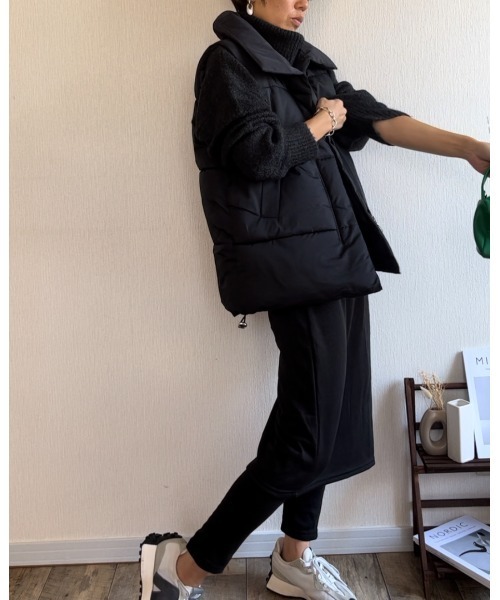 Ritzy(リッツィー)の「裏起毛レギンスドッキングスカート(スカート・レディース・ブラック/グレー/ダークグレー・M/L/XL)」の11枚目の写真