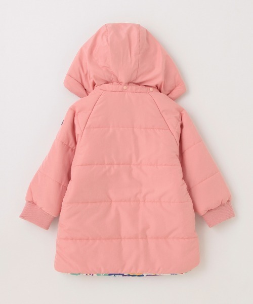kladskap（クレードスコープ）の「リバーシブルロング丈中わたブルゾン（ブルゾン・キッズ・ピンク・100cm/120cm/90cm/110cm）」の4枚目の写真