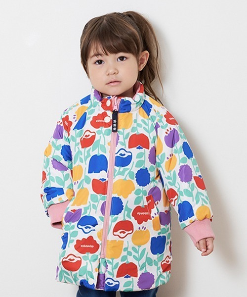 kladskap（クレードスコープ）の「リバーシブルロング丈中わたブルゾン（ブルゾン・キッズ・ピンク・100cm/120cm/90cm/110cm）」の19枚目の写真