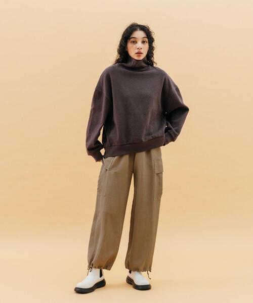 CITEN（シテン）の「＜CITEN＞ハイネック オーバーサイズド スウェット