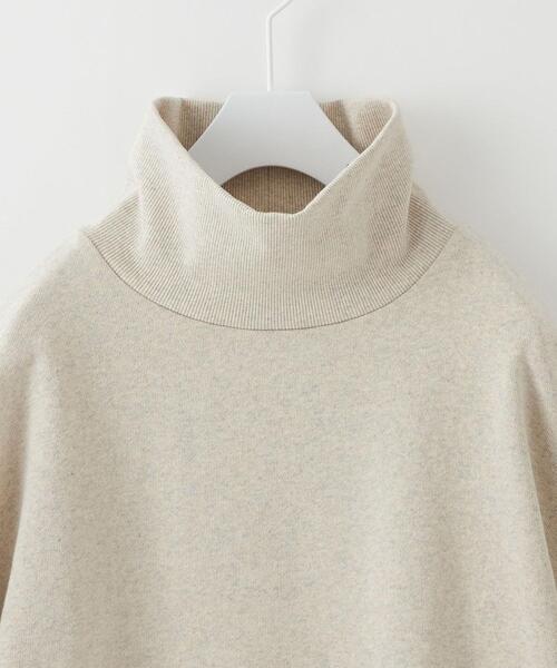 CITEN(シテン)の「<CITEN>ハイネック オーバーサイズド スウェット(スウェット・レディース・ライトグレー/パープル/ダークグレー・FREE)」の8枚目の写真