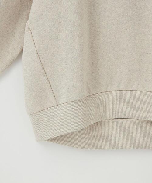 CITEN(シテン)の「<CITEN>ハイネック オーバーサイズド スウェット(スウェット・レディース・ライトグレー/パープル/ダークグレー・FREE)」の11枚目の写真