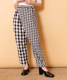 OSMOSIS | チェックラップテーパードパンツ(その他パンツ)