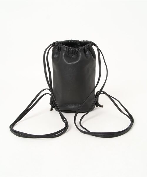 bulle de savon leather ナップザック bulle de savon（ビュルデサボン）の「leather ナップザック
