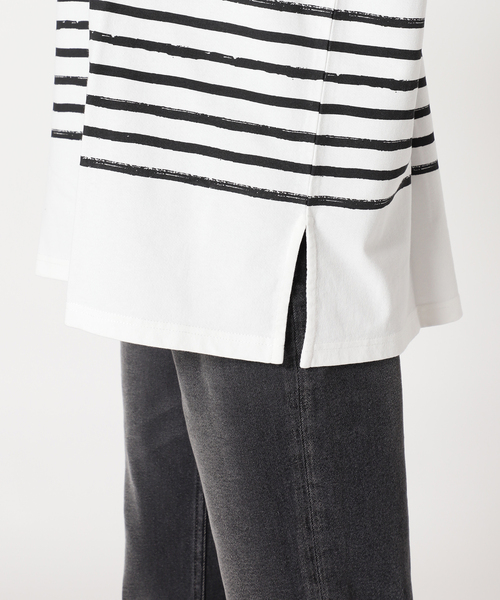 JOURNAL STANDARD relume ペイントボーダープルオーバー JOURNAL STANDARD relume（ジャーナルスタンダード レリューム