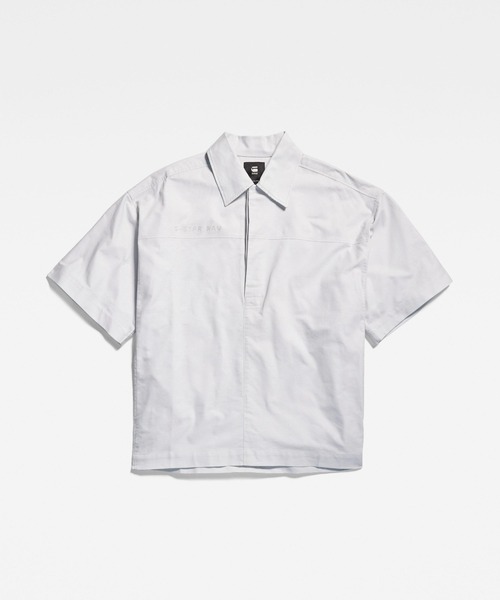 G-STAR（ジースター）の「OVERSIZED LOOSE SHIRT/オーバーサイズ/オックスフォードシャツ（シャツ/ブラウス・レディース・ライトグレー・MEDIUM/SMALL/X-SMALL）」の5枚目の写真