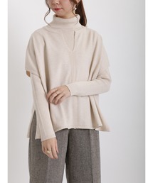 Te chichi | キーネックベスト×リブタートル(ニット/セーター)