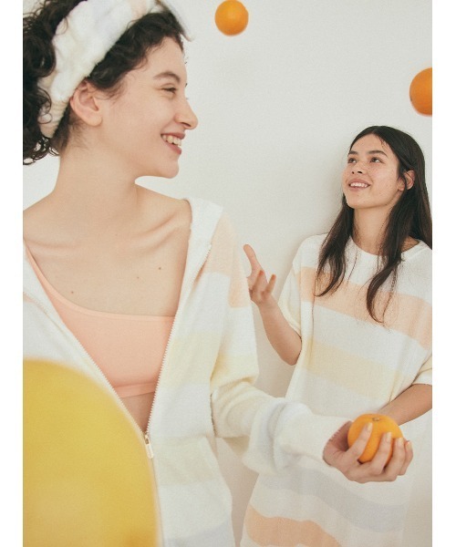gelato pique（ジェラートピケ）の「スムーズィー5ボーダー