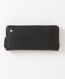 レザー　ラウンドジップ長財布