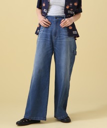 AVIREX | PAINTER DENIM WIDE PANTS/ ペインターデニムワイドパンツ(デニムパンツ)