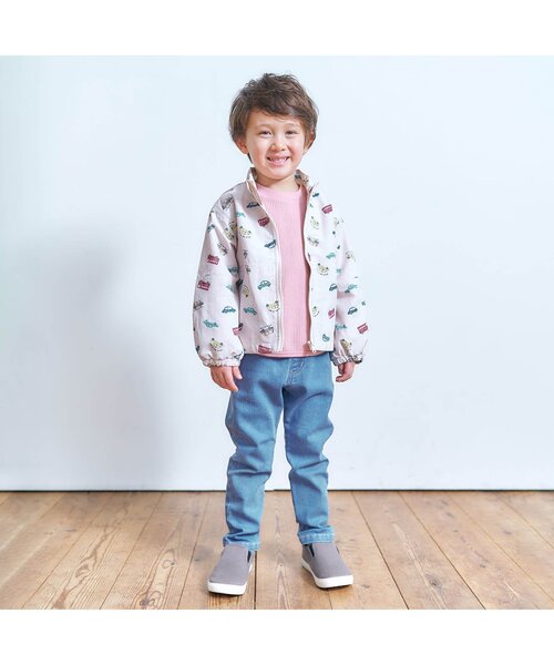 apres les cours（アプレレクール）の「デニム/7days Style pants_ストレッチ_10分丈（デニムパンツ・キッズ・ネイビー/ブルー・120/90/80/140/100/110/130）」の7枚目の写真