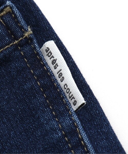 apres les cours（アプレレクール）の「デニム/7days Style pants_ストレッチ_10分丈（デニムパンツ・キッズ・ネイビー/ブルー・120/90/80/140/100/110/130）」の22枚目の写真