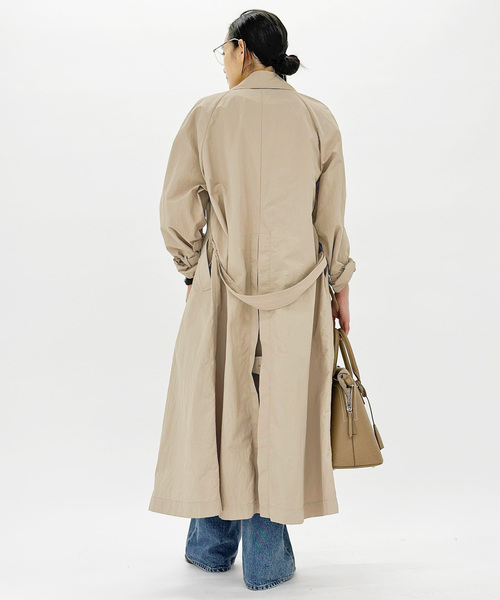 Basic ナイロントレンチコート（トレンチコート）｜AP STUDIO