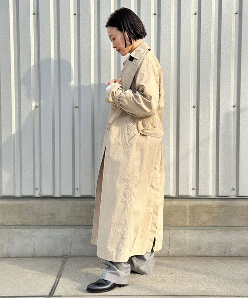 AP STUDIO（エーピーストゥディオ）の「Basic ナイロントレンチコート