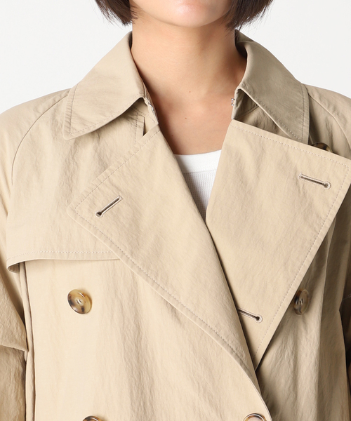 Basic ナイロントレンチコート（トレンチコート）｜AP STUDIO
