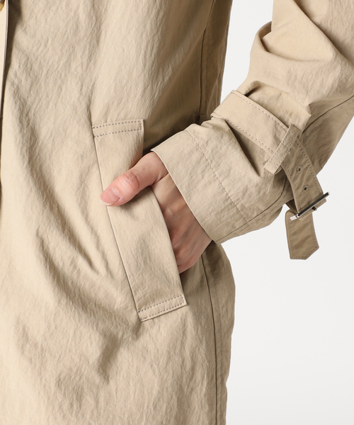 AP STUDIO Basic トレンチコート AP STUDIO コート トレンチコート セージトレンチコート : ZOZOTOWN