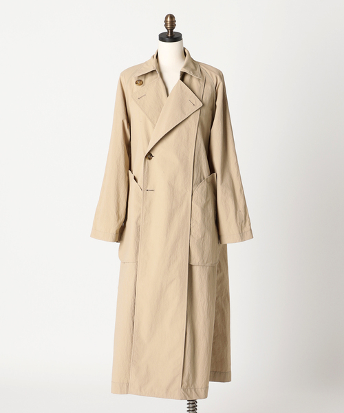 Basic ナイロントレンチコート（トレンチコート）｜AP STUDIO