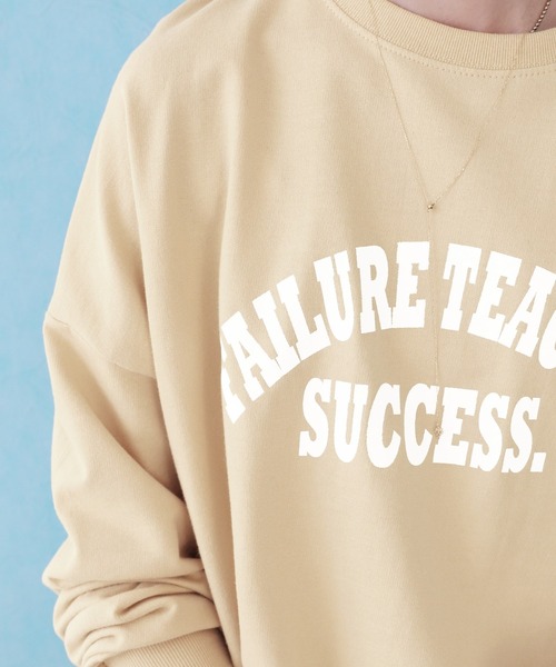 reca(レカ)の「大人のルーズロゴプルオーバー(Tシャツ/カットソー・レディース・チャコール/ミント/オートミール/チャコールグレー×ブラック/グレー/ホワイト系その他7/グレー系その他7/グレー系7/クリーム・FREE/フリー)」の19枚目の写真