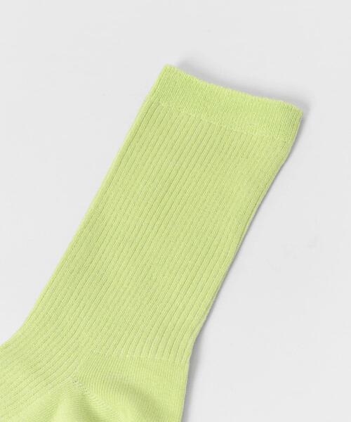 SMELLY（スメリー）の「カラーリブソックス（ソックス/靴下・レディース・ライトブルー/オレンジ/ラベンダー/ミント・22/25（85-100））」の13枚目の写真