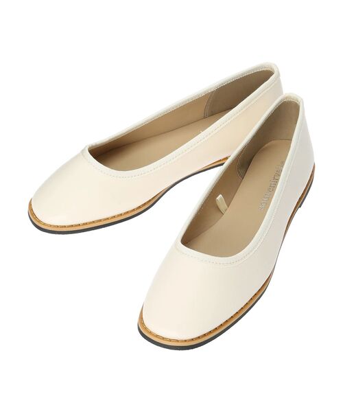 Green　Parks（グリーンパークス）の「・souvenirvelle　　ピースパンプス（パンプス・レディース・ブラック/アイボリー/パイソン・S/M/L/LL）」の11枚目の写真