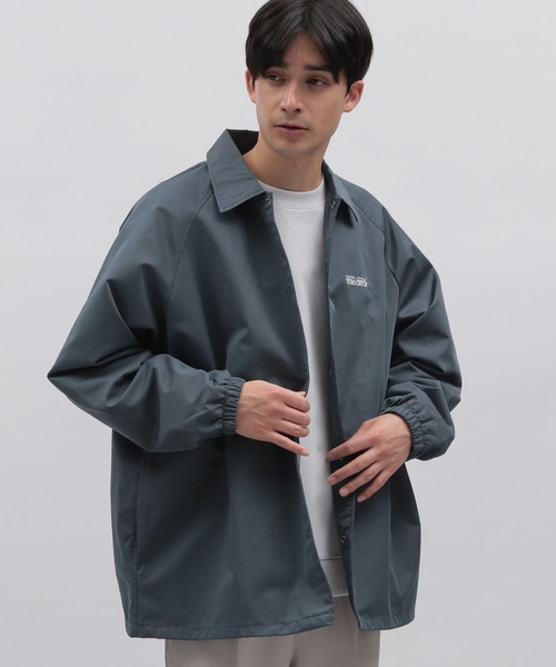 LAKOLE（ラコレ）の「ウェザーコーチジャケット / 183709（ブルゾン・メンズ・ベージュ/ネイビー/ブラック・MEDIUM/LARGE/X-LARGE）」の3枚目の写真