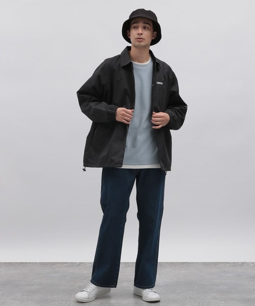 LAKOLE（ラコレ）の「ウェザーコーチジャケット / 183709（ブルゾン・メンズ・ベージュ/ネイビー/ブラック・MEDIUM/LARGE/X-LARGE）」の4枚目の写真