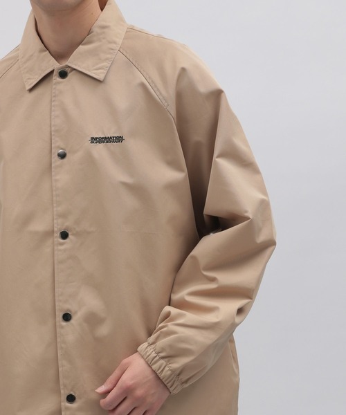 LAKOLE（ラコレ）の「ウェザーコーチジャケット / 183709（ブルゾン・メンズ・ベージュ/ネイビー/ブラック・MEDIUM/LARGE/X-LARGE）」の12枚目の写真