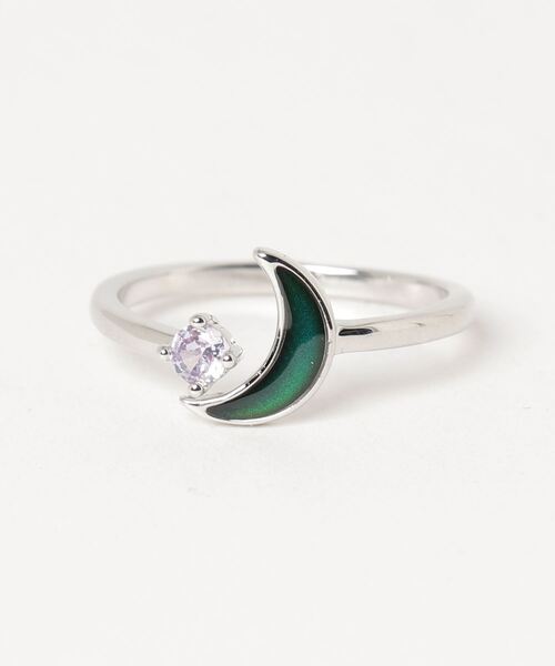gargle(ガーグル)の「gargle ガーグル:ムードシリーズ 温度で色が変わる 温度変化 ムードツキ mood ring リング(リング・レディース・シルバー/ゴールド・FREE)」の9枚目の写真