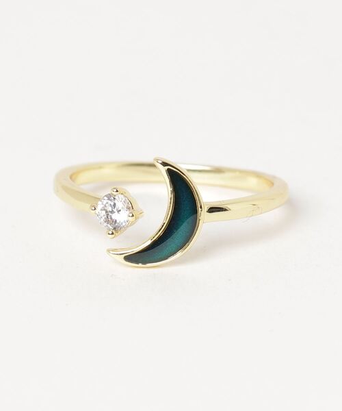 gargle(ガーグル)の「gargle ガーグル:ムードシリーズ 温度で色が変わる 温度変化 ムードツキ mood ring リング(リング・レディース・シルバー/ゴールド・FREE)」の3枚目の写真