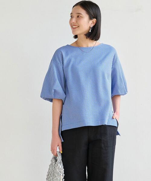 green label relaxing バルーンスリーブブルゾン size SHORTあり］バルーンスリーブ ブルゾン