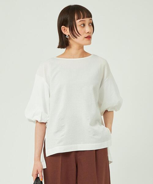 green label relaxing バルーンスリーブブルゾン size SHORTあり］バルーンスリーブ ブルゾン