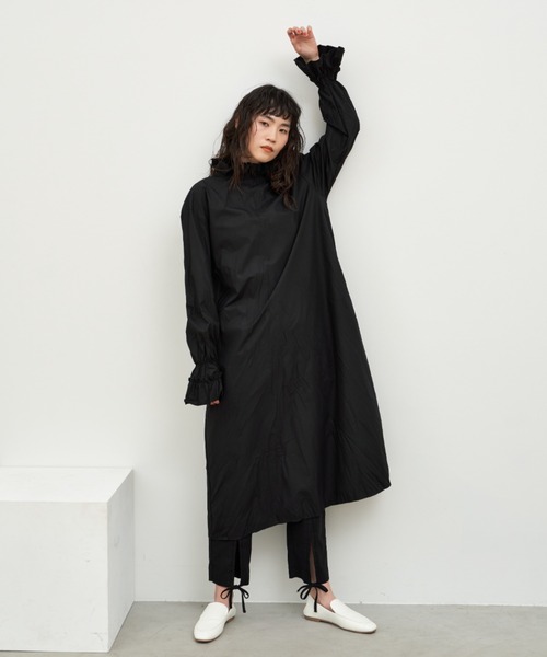 Libra Cue（リブラ キュー）の「フロントリボンパンツ（スラックス・レディース・グレイッシュベージュ/ブラック・FREE）」の21枚目の写真