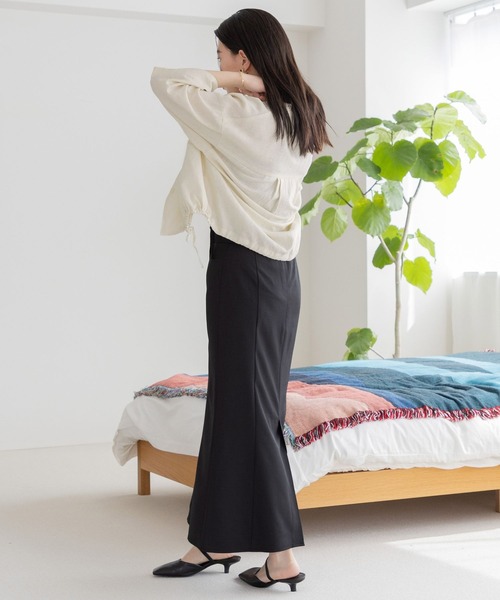 LOWRYS FARM(ローリーズファーム)の「スタイルUP/2WAYフレアスカート 163107(スカート・レディース・ブラウン/ブラック/アイボリー・SMALL/MEDIUM/LARGE)」の14枚目の写真