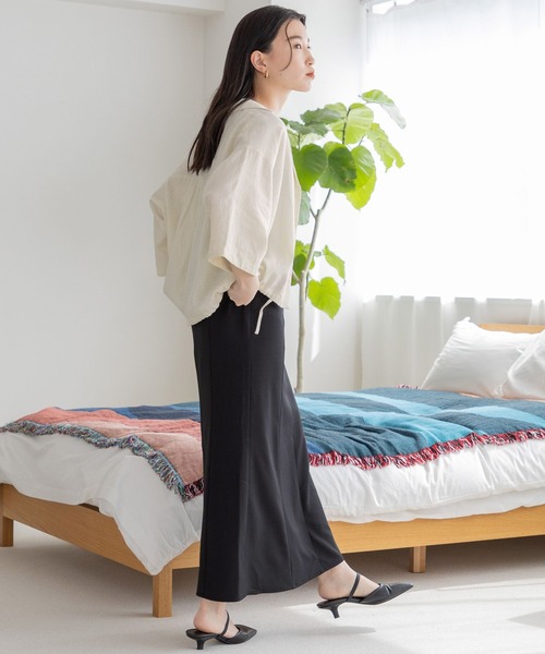 LOWRYS FARM(ローリーズファーム)の「スタイルUP/2WAYフレアスカート 163107(スカート・レディース・ブラウン/ブラック/アイボリー・SMALL/MEDIUM/LARGE)」の15枚目の写真