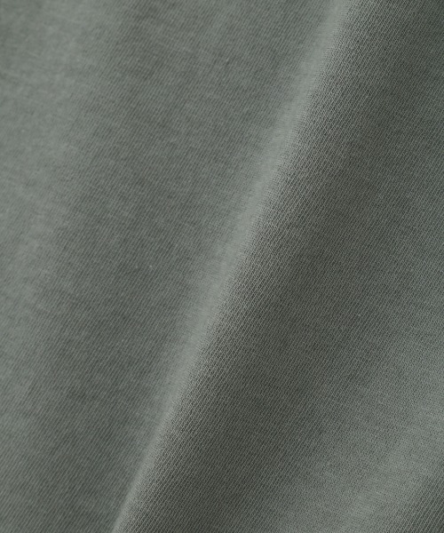 MHL.（エムエイチエル）の「GARMENT DYE BASIC JERSEY（Tシャツ/カットソー・メンズ・ブラック/ホワイト/グリーン系その他・LARGE/MEDIUM）」の18枚目の写真