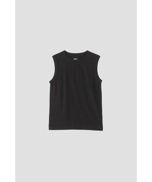 MHL.（エムエイチエル）の「GARMENT DYE BASIC JERSEY（Tシャツ/カットソー・メンズ・ブラック/ホワイト/グリーン系その他・LARGE/MEDIUM）」の9枚目の写真