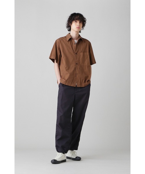 MHL.（エムエイチエル）の「GARMENT DYE BASIC JERSEY（Tシャツ/カットソー・メンズ・ブラック/ホワイト/グリーン系その他・LARGE/MEDIUM）」の5枚目の写真