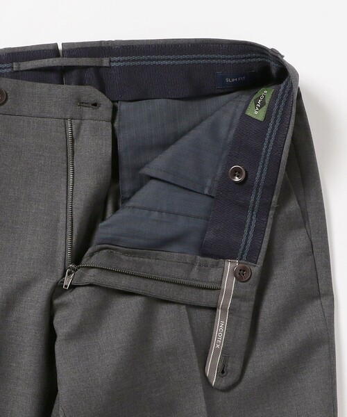 INCOTEX(インコテックス)の「INCOTEX / トロピカルウール ノープリーツ スラックス(その他パンツ・メンズ・グレー/チャコールグレー・46/48)」の6枚目の写真