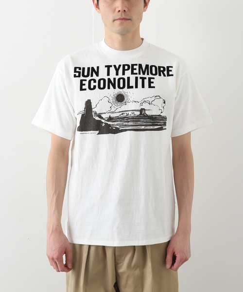 WESTOVERALLS（ウエストオーバーオールズ）の「【WESTOVERALLS / ウェストオーバーオールズ】MONUMENT VALLEY T（Tシャツ/カットソー・メンズ・ホワイト・LARGE）」の12枚目の写真