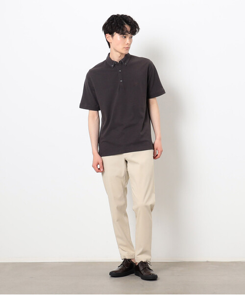 COMME　CA COMMUNE（コムサコミューン）の「バーズアイ ポロシャツ（ポロシャツ・メンズ・ネイビー/ブルー/ホワイト/チャコール/グリーン・XL/L/S/M）」の17枚目の写真