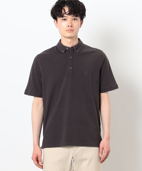 COMME　CA COMMUNE（コムサコミューン）の「バーズアイ ポロシャツ（ポロシャツ・メンズ・ネイビー/ブルー/ホワイト/チャコール/グリーン・XL/L/S/M）」の18枚目の写真