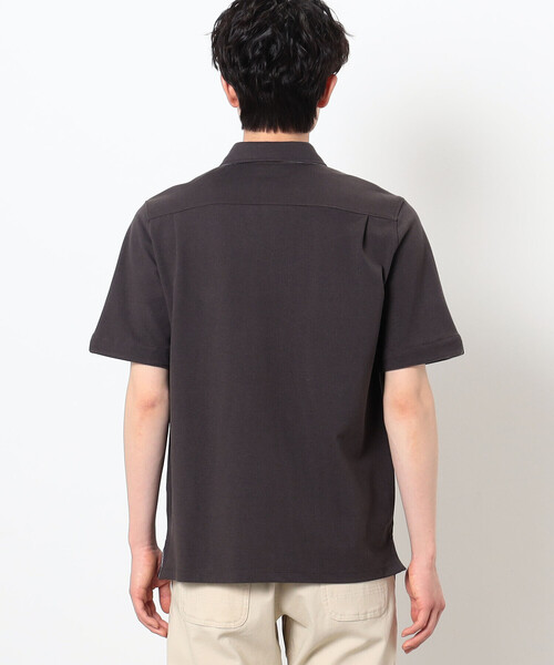 COMME　CA COMMUNE（コムサコミューン）の「バーズアイ ポロシャツ（ポロシャツ・メンズ・ネイビー/ブルー/ホワイト/チャコール/グリーン・XL/L/S/M）」の9枚目の写真