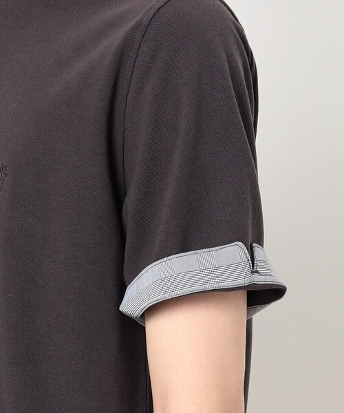 COMME　CA COMMUNE（コムサコミューン）の「バーズアイ ポロシャツ（ポロシャツ・メンズ・ネイビー/ブルー/ホワイト/チャコール/グリーン・XL/L/S/M）」の19枚目の写真