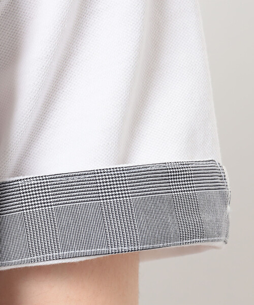 COMME　CA COMMUNE（コムサコミューン）の「バーズアイ ポロシャツ（ポロシャツ・メンズ・ネイビー/ブルー/ホワイト/チャコール/グリーン・XL/L/S/M）」の10枚目の写真