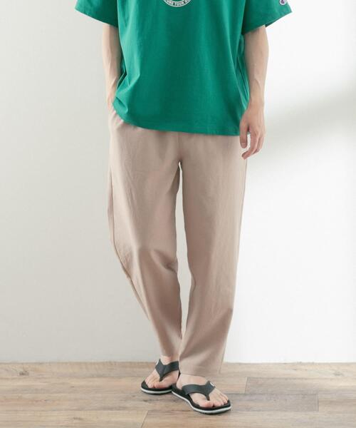 ITEMS URBANRESEARCH（アイテムズ アーバンリサーチ）の「『接触冷感』クールタッチ ストレッチトロ イージーパンツ（その他パンツ・メンズ・ブラック/ベージュ/ネイビー/ブラウン・MEDIUM/LARGE）」の3枚目の写真