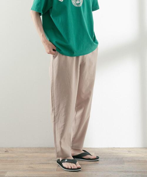 ITEMS URBANRESEARCH（アイテムズ アーバンリサーチ）の「『接触冷感』クールタッチ ストレッチトロ イージーパンツ（その他パンツ・メンズ・ブラック/ベージュ/ネイビー/ブラウン・MEDIUM/LARGE）」の5枚目の写真