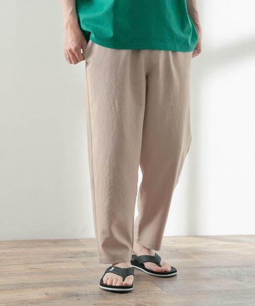 ITEMS URBANRESEARCH（アイテムズ アーバンリサーチ）の「『接触冷感』クールタッチ ストレッチトロ イージーパンツ（その他パンツ・メンズ・ブラック/ベージュ/ネイビー/ブラウン・MEDIUM/LARGE）」の8枚目の写真