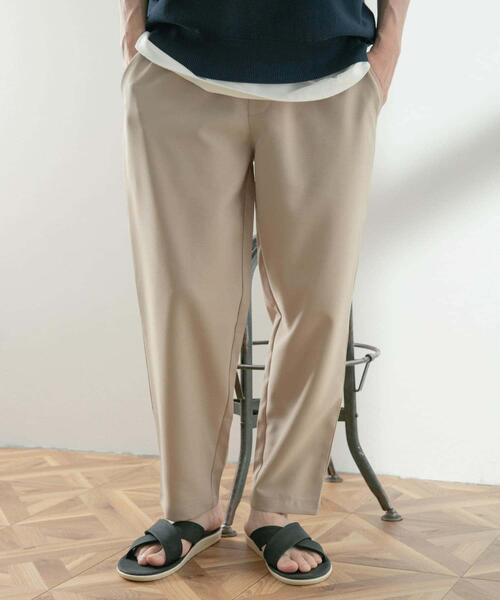 ITEMS URBANRESEARCH（アイテムズ アーバンリサーチ）の「『接触冷感』クールタッチ ストレッチトロ イージーパンツ（その他パンツ・メンズ・ブラック/ベージュ/ネイビー/ブラウン・MEDIUM/LARGE）」の11枚目の写真